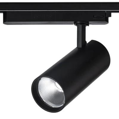 Distributor Anti-Glare Ceiling Light 30W Flicker Free COB LED Track Rail Spotlight