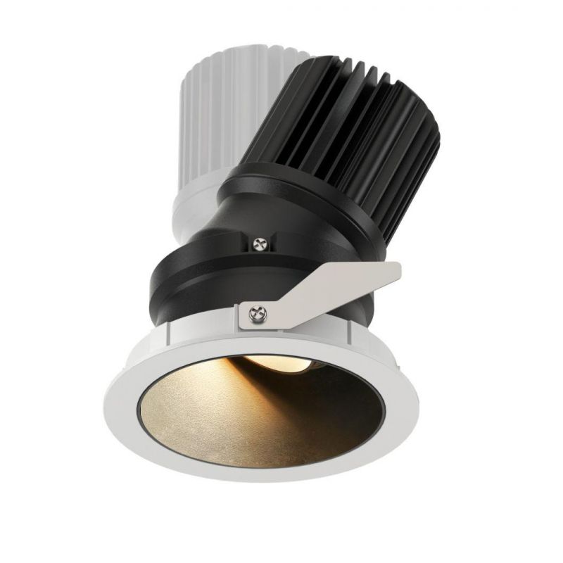 High Lumen COB Recessed Ceiling Downlight Round 1*10W LED Down Lights