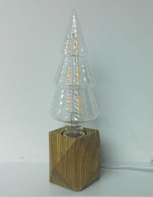 Novel Corrugated Globe Decorative LED Filament Light Bulb