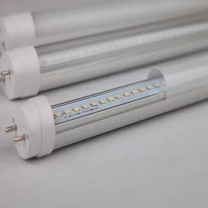 Dimmable control Led T8 Tube Light 1200mm 18w single end power Clear&Milky PC Cover