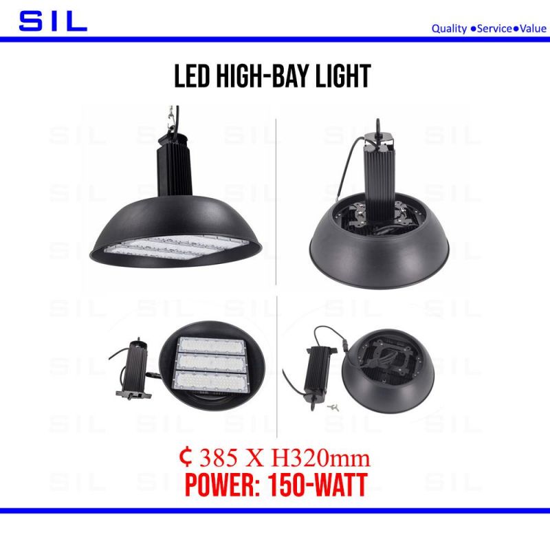 High Quality IP65 18000 Lumen 4000K 5000K 6000K UFO LED High Bay Light