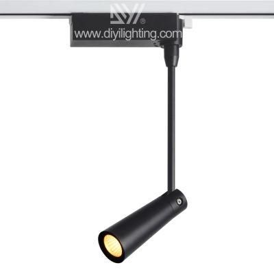 8W COB Chip LED Track Rail Spotlight for Ceiling