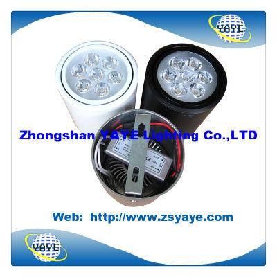 Yaye Top Sell 7W Surface Mounted LED Downlight / 7W Surface Mounted LED Ceiling Light (YAYE-LDSM7WA6)