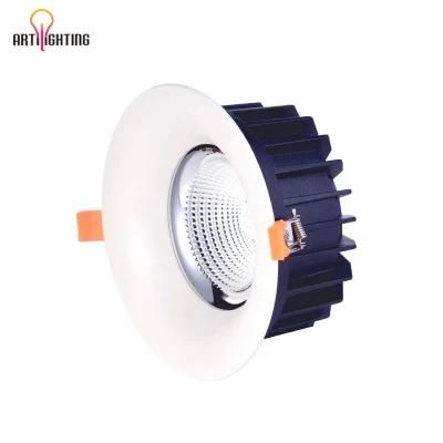 High Power Aluminum Recessed Ceiling LED Downlight COB Down Light in Low Best Price