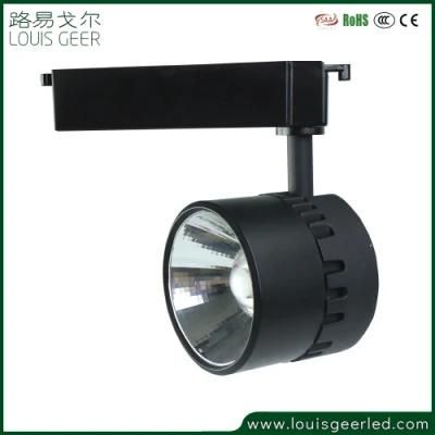 High Lumen Unique Design Adjustable Beam Commercial 30W LED Track Light AC 200-240V