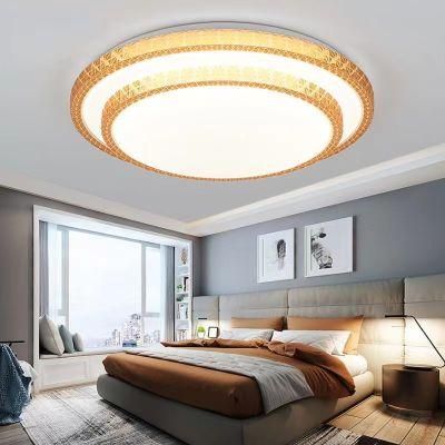 Dimmable Decoration Fixtures Bedroom Flat Panel WiFi PIR 24W 48W Modern Smart Home Lights LED Ceiling Light