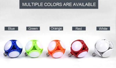 Folding Football Bulb Rechargeable Deformable Garage Lamp