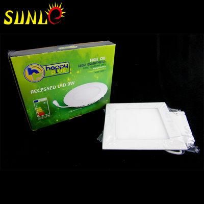 9W Square Ceiling Flat LED Light Panel (SL-MBOO9)