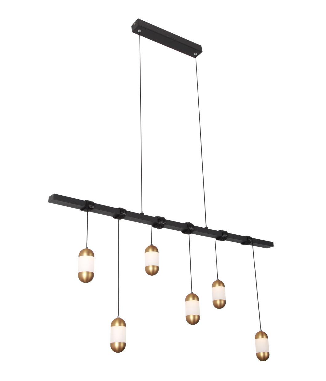 Masivel LED Lighting Dining Room Hallway Metal Modern Chandelier