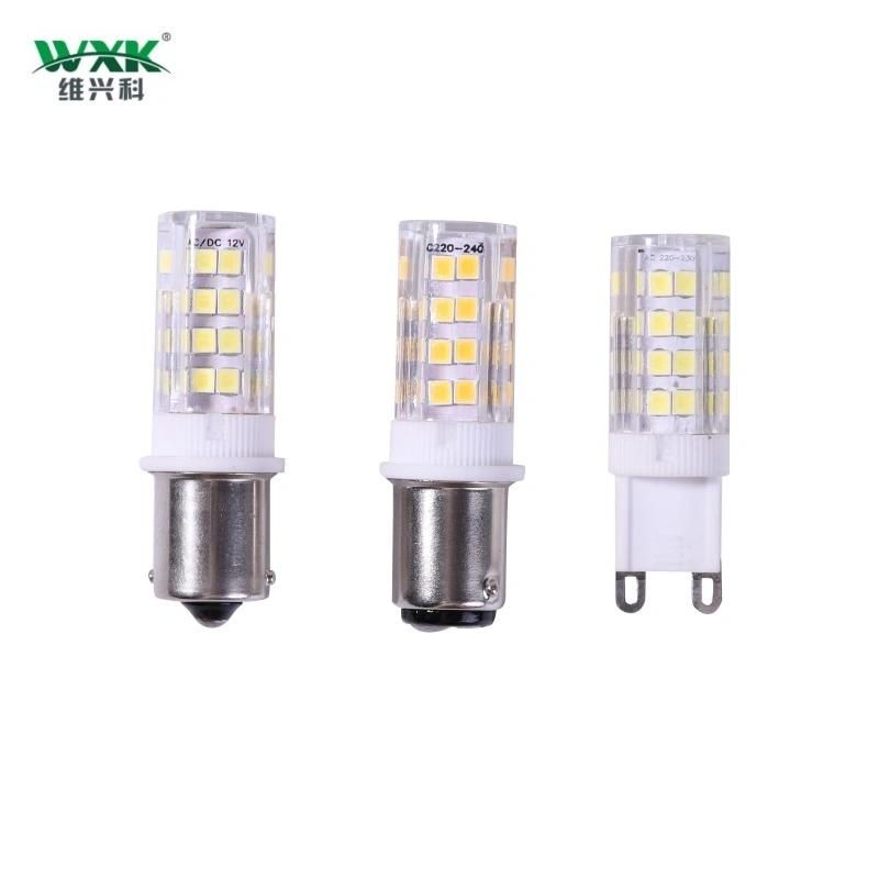 LED Ba15D G9 Double Contact Bayonet Base AC110-130V 4W LED Light Bulb, T3/T4/C7/S6, Warm White 2700K, LED Halogen Replacement Bulb, No-Dimmable