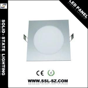 CE/RoHS Approved Silver &amp; White Profile Square LED Downlight 15W 240X240X19mm