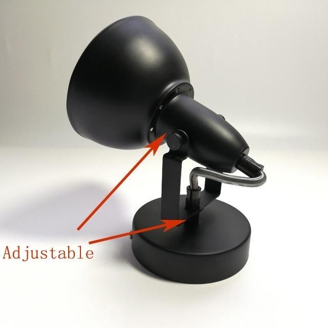 Retro/Vintage Design Metall Black-Gold Look E14 Modern Ceiling Light