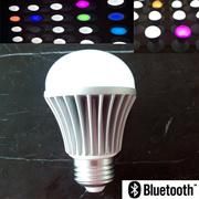 LED Bluetooth Bulb E27 Lamp Base, Blady RGB Controler Desk Lamp Smartphone APP Remote Control Light, 2835 LED Bar Light Bead