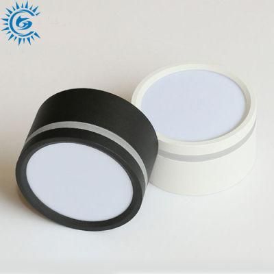 3W 5W 7W 3000K 6000K CCT Indoor White Black Surface Mounted LED Down Light Ceiling Lighting