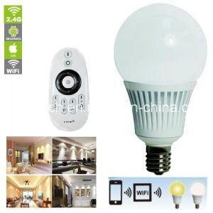 5W Indoor Smart Home Lighting Ww/Cw LED Lamp E27 LED Effect Lights WiFi Remote Control Global Bulb