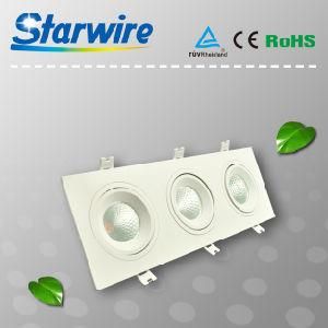 27W/36W 60deg 3000k LED Grille Downlight (SW-CL27-B01)