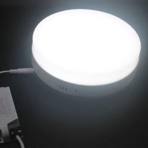 Round Super SMD2835 Ceiling Lamps Surface Mounted Aluminum+PC Ultra Thin LED Light Panel