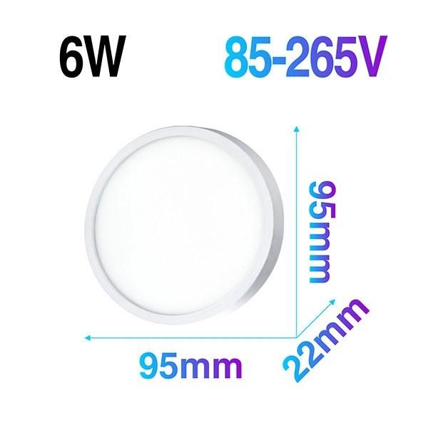Ultra Thin LED Ceiling Lamp LED Modern Panel Light Bedroom Kitchen Surface Mount Flush Panel Light Decor Project Home Light