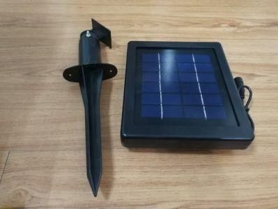 2 W Solar Panel Outdoor Wall Light