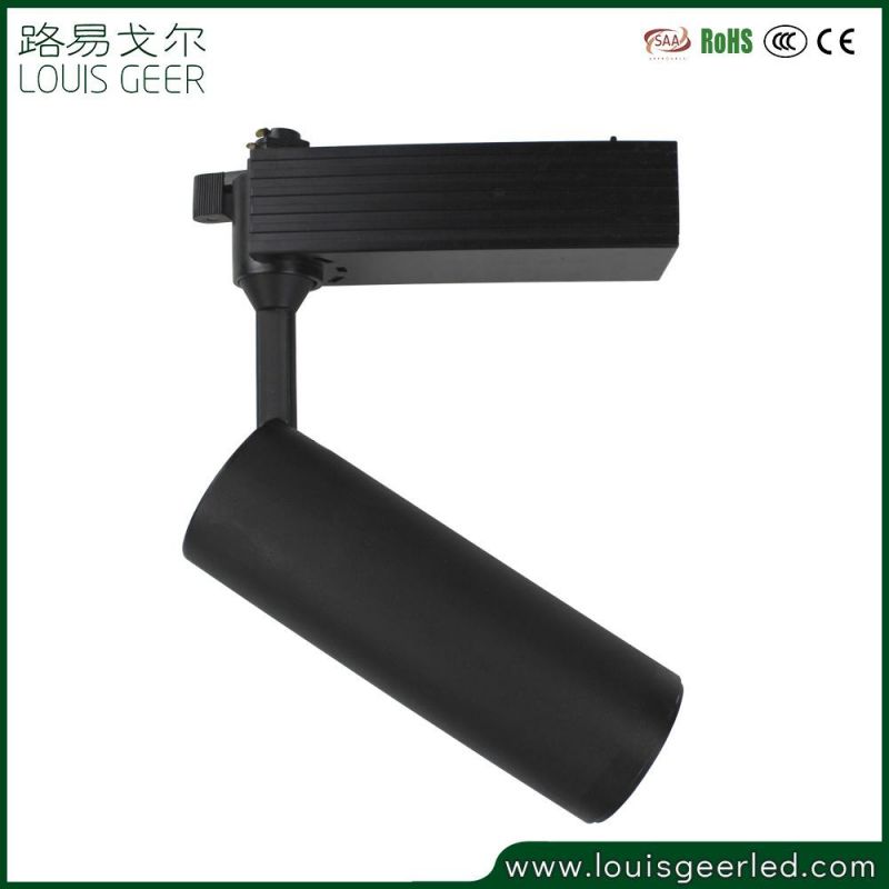Modern Adjustable Angle Dimmable 7W 12W 15W 18W Restaurant Art Gallery Exhibition Hall Corridor COB LED Track Light