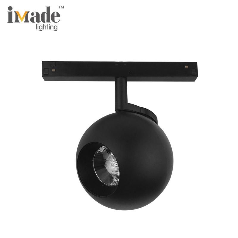 Factory Price 48V Magnetic Track Light Ball Shap LED Spotlight