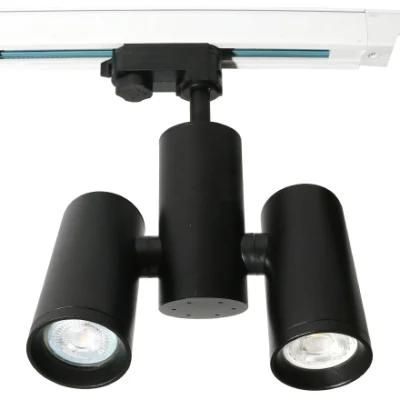 Ce RoHS SAA Certified GU10 Track Spot Light LED Track Light Housing 5W Gallery Lighting Fixture