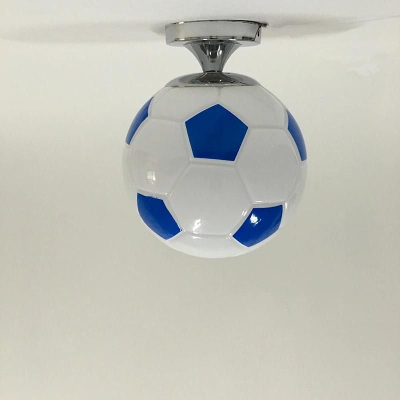 Football Basketball Glass Ball Bar Restaurant Children′s Room Decoration Table Lamp Ceiling Lamp