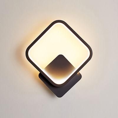 Round Square Shape Home Hotel Decoration LED Wall Lamp