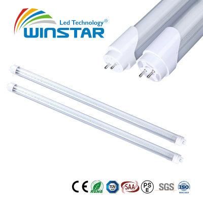Ballast Compatible T8 18W LED Tube Light with Flicker Free Driver