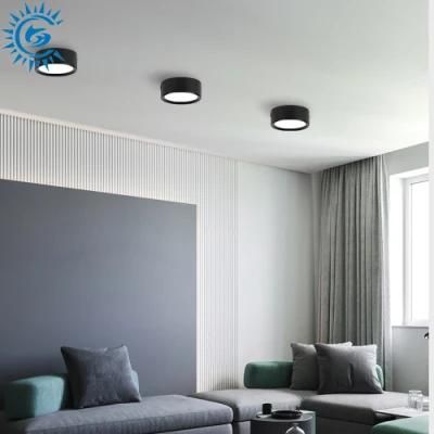 5W 7W 12W Changeable Anti Glare Rimless Adjustable Surface Mounted Spotlight LED Down Light Lamp Downlights