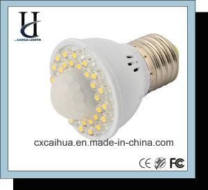 1W E27 High Quality LED Sensor Light with Plastic Housing