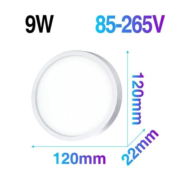 Ultra Thin LED Ceiling Lamp LED Modern Panel Light Bedroom Kitchen Surface Mount Flush Panel Light Decor Project Home Light