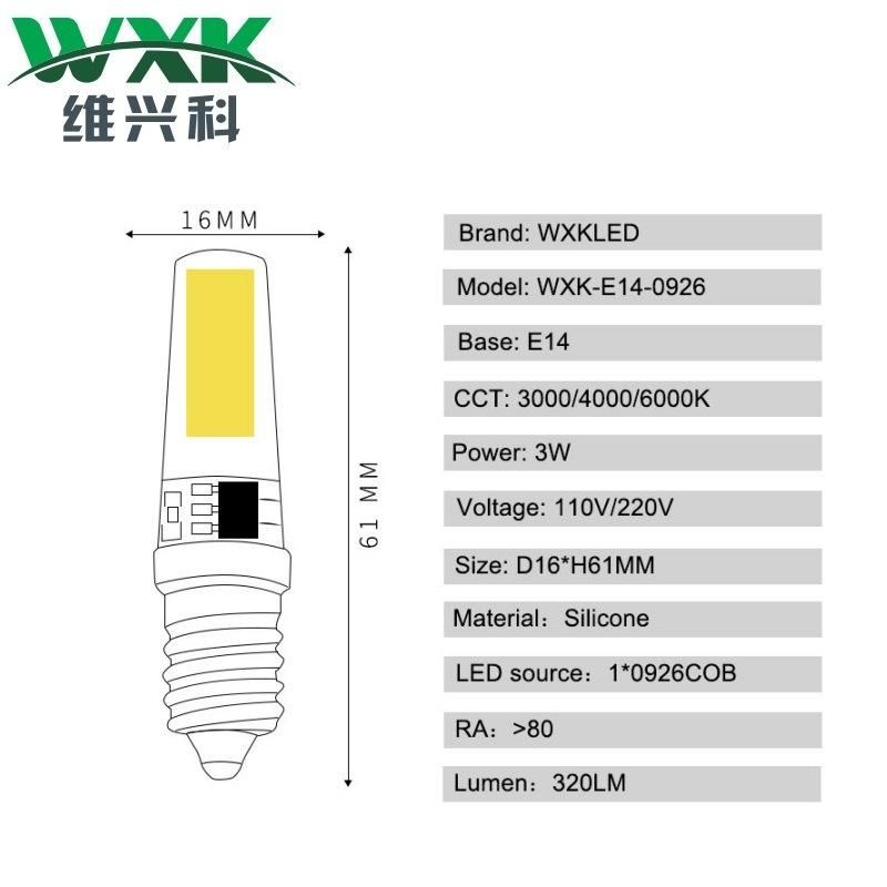 E14 G4 G9 LED Bulbs 3W (30W Halogen Bulb Equivalent) , 350lm, Non-Dimmable, 3000K 6000K Energy Saving Light Bulbs