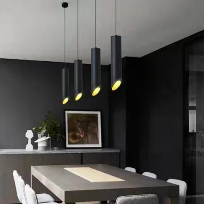 Modern LED Lamp GU10 Light Fixture 300mm White/Black Pendant Light Housing