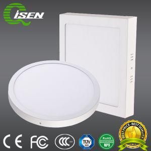 6W Round Surface Panel Light with White Housing