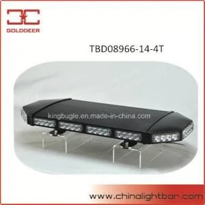 56W Black Cover LED Warning Light Mini Lightbar (TBD08966-14-4T)