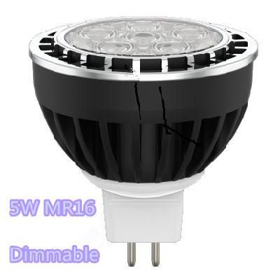 Promotion Chinese Chip 3000 Kelvin 15/30/45/60 Beam Angle 5W MR16 LED Spotlight