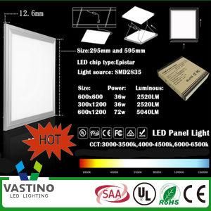 Dimmable 60*60cm 36-60W LED Panel Light with CE RoHS