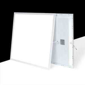 LED SMD Panel Light IP20 ceiling 595*595mm 40W White Aluminium Frame LED Backlit Flat Panel Light for Office Hotel Shopping Mall Project