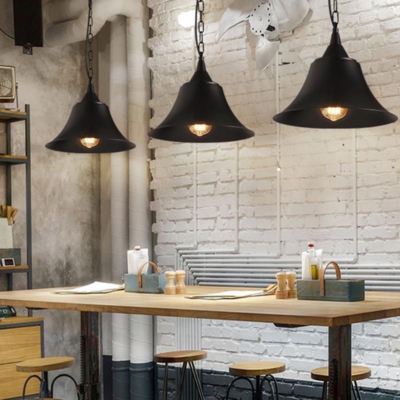 Black Chain E27 Retro Pendant Light Use for Bar