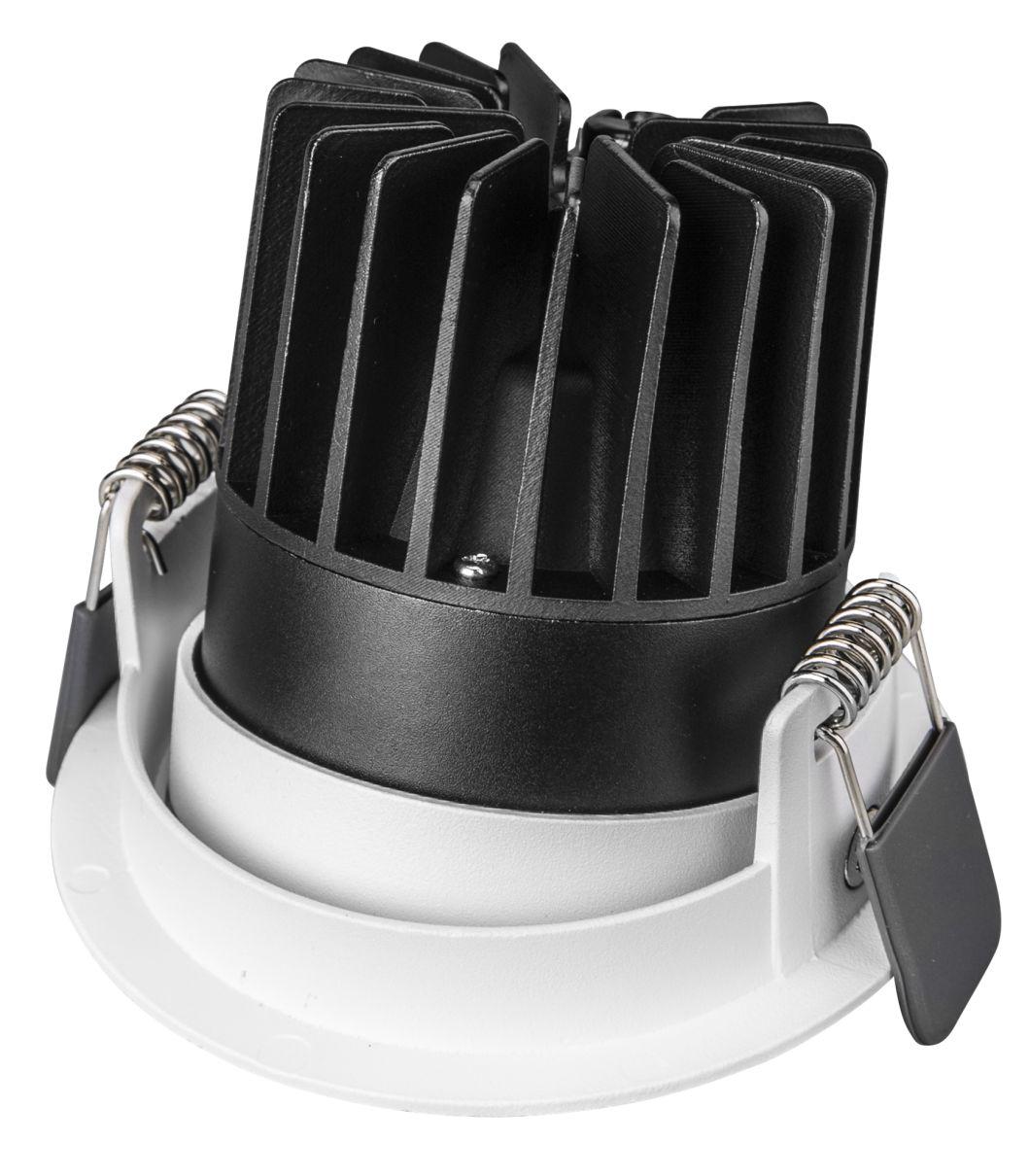 3.5inch Recessed Aluminum Anti-Glare Ring COB 6W10W LED Spotlight