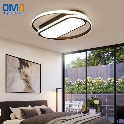 Smart LED Contemporary Round Circle Lamp LED Dimming Ceiling Light Modern