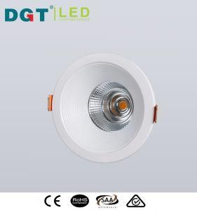 Round 20W IP20 High Standard Home Shop LED COB Downlight