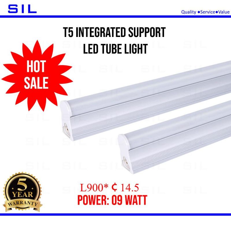 Hot Sale High Quality High Glass Matte/Opal PC Cover L900mm T8 Integrated Support Lamp 9W LED Tube Light