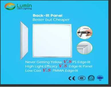 LED Square Backlit Type LED Panel Light 40W 100lm/W Business Office Lighting China Manufacturer