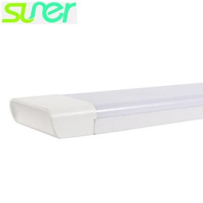Straight Slim Ceiling Lighting 1.5m 36W 110lm/W Surface Mounted LED Batten Light 3000K Warm White