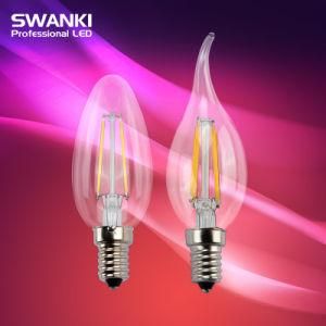 LED Flameless Incandescent Effect Bulb Candle Light