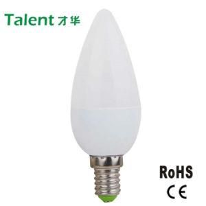 E14 3W LED Plastic Candle Light in Hotel