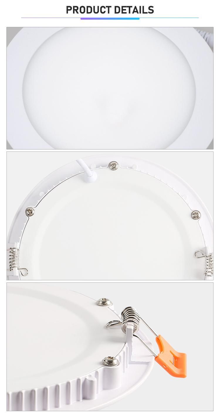 CE Approved 10W 15W 18W 20W RGB Energy Saving Smart Ceiling Panel Light