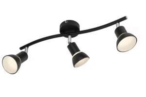 3*G9 Max 5W Black Iron Ceiling Spot Lamp G9 Spotlight with Slim Tube